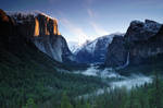 Tunnel View Sunrise by porbital
