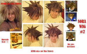 + Sora Wig Number Two + by Spwinkles