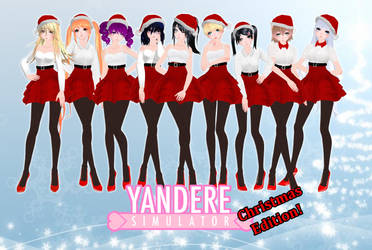 (MMD) Yandere Simulator Rivals - Christmas edition by Natipassion