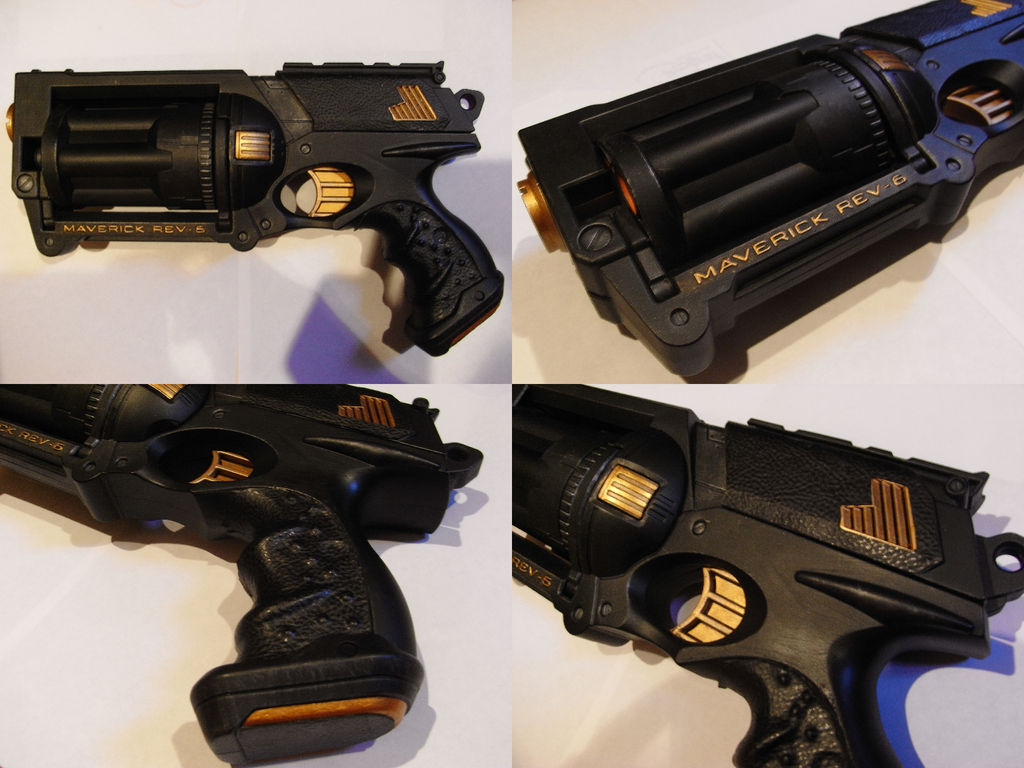Nerf Maverick by burntcustard
