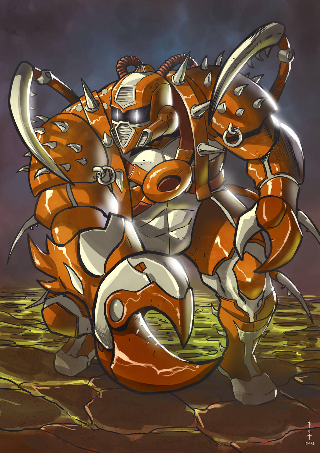 King Crab by Taclobanon