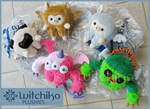 Alpacas:::Pug::::Monsters by Witchiko