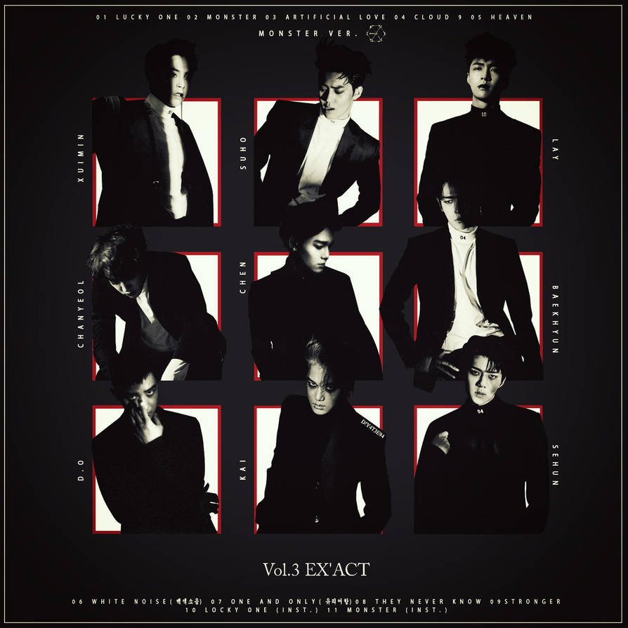 Exo Monster Ver By Diyeah9tee4 On Deviantart