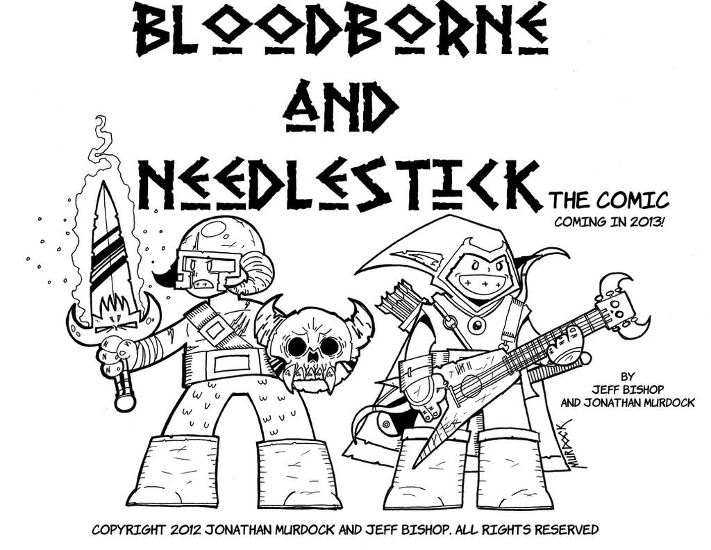 Bloodborne and Needlestick 1 by Dungeonhordes