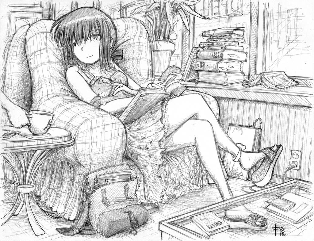 Miho's Good End by fredrin