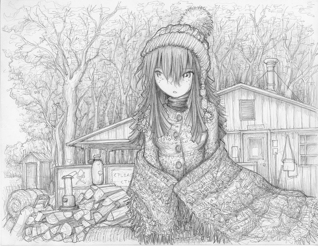 Laid Back Cold Weather Camping Megumi by fredrin