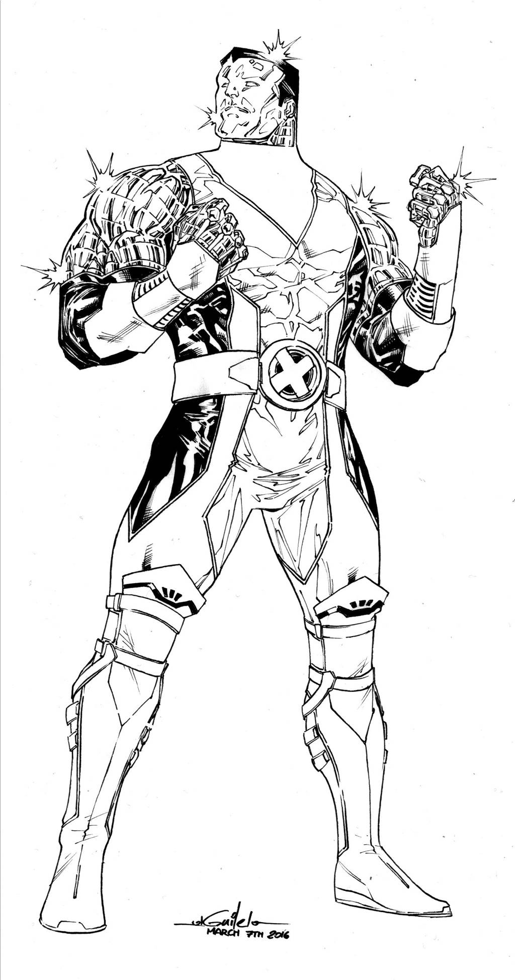 Colossus - Bruxelles Comicon 2016 by SpiderGuile