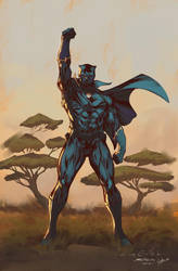Black Panther Conqueror by SpiderGuile