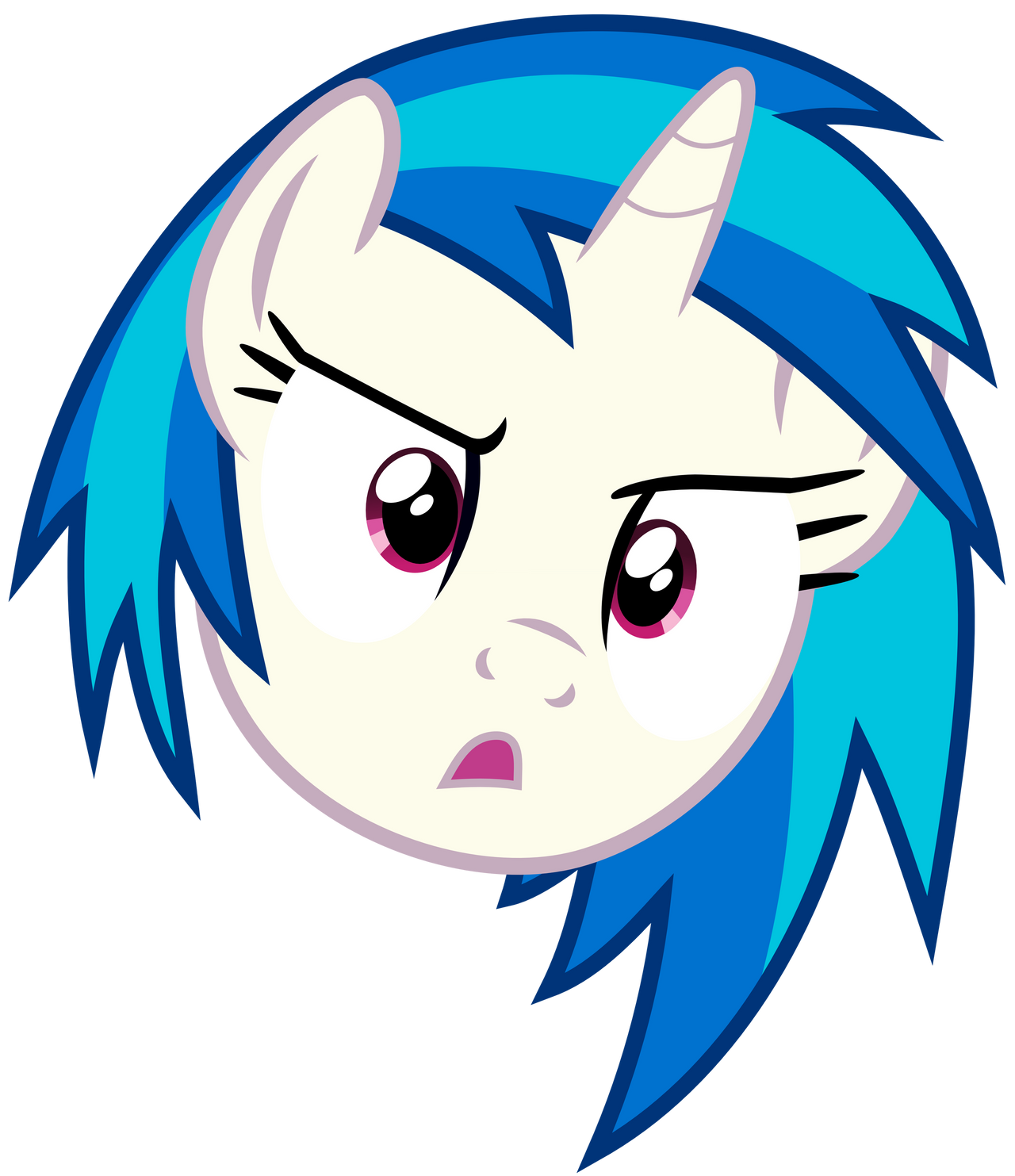 Vinyl Scratch - WTF? by namelesshero2222