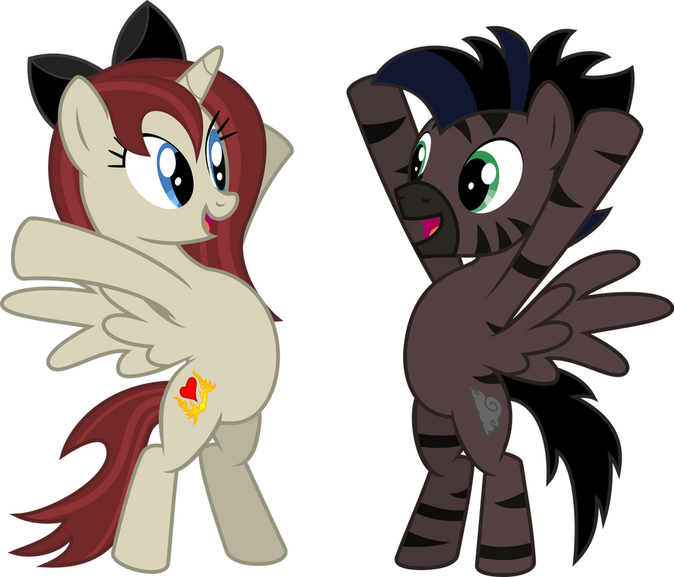 Akira and Stormy - It's Hug Time! by namelesshero2222