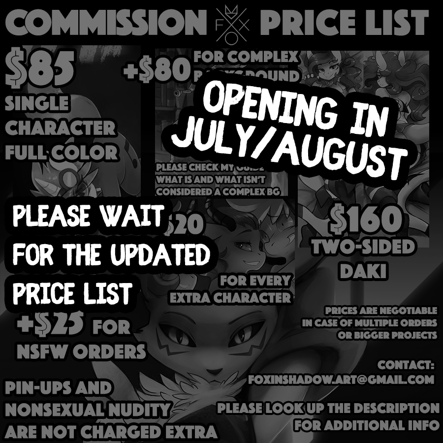 Price list by FoxInShadow