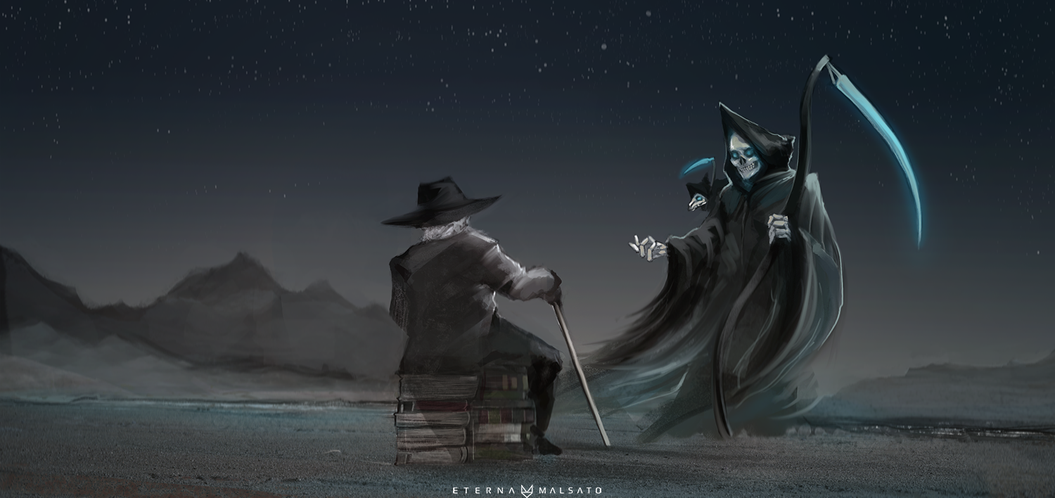 AT LAST, SIR TERRY, WE MUST WALK TOGETHER by FoxInShadow