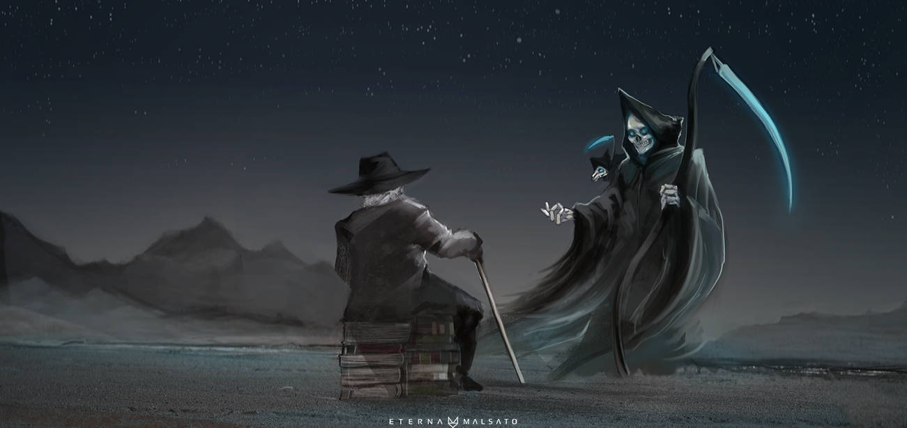 AT LAST, SIR TERRY, WE MUST WALK TOGETHER by FoxInShadow