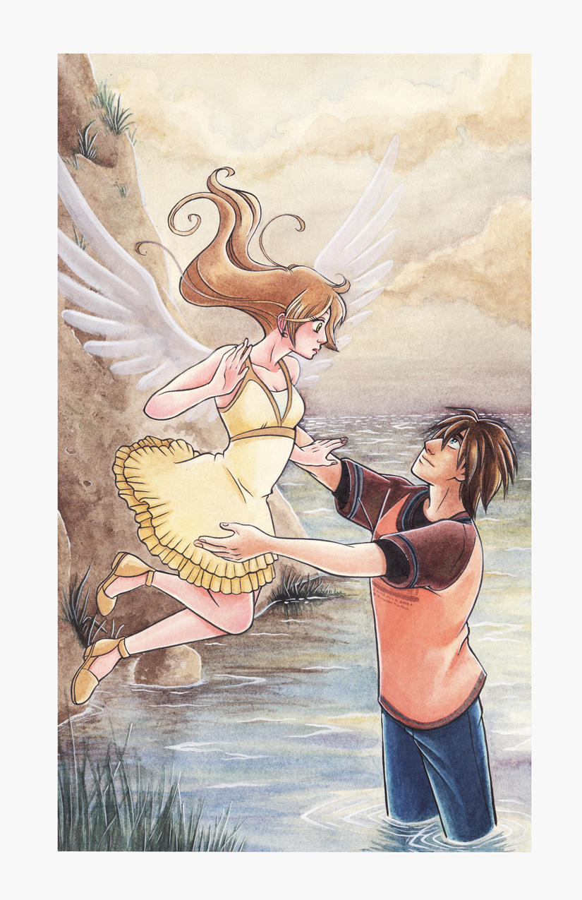 In the Air comic cover by BrendaHickey
