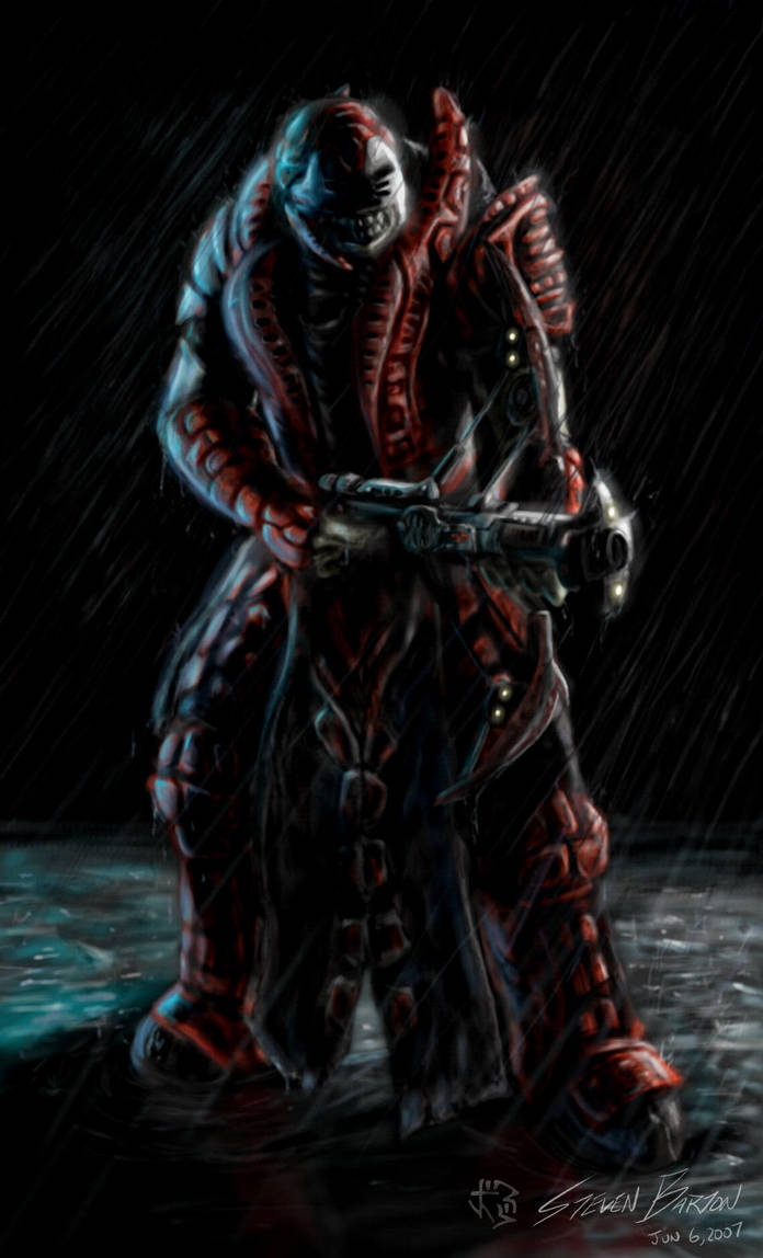 Theron Guard by CrescentDebris