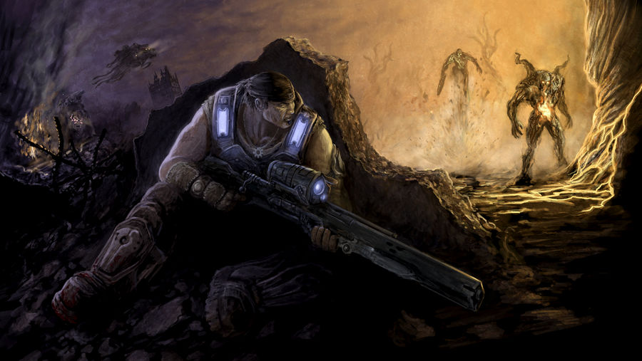 Gears of War by CrescentDebris
