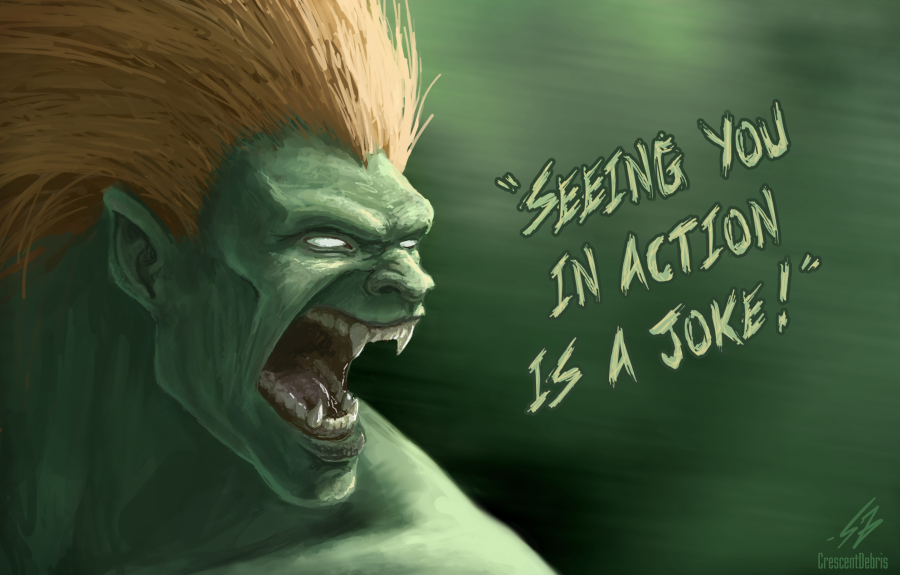 Blanka - Street Fighter II by CrescentDebris