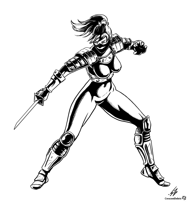 SoulBlade - TAKI (1P) by CrescentDebris