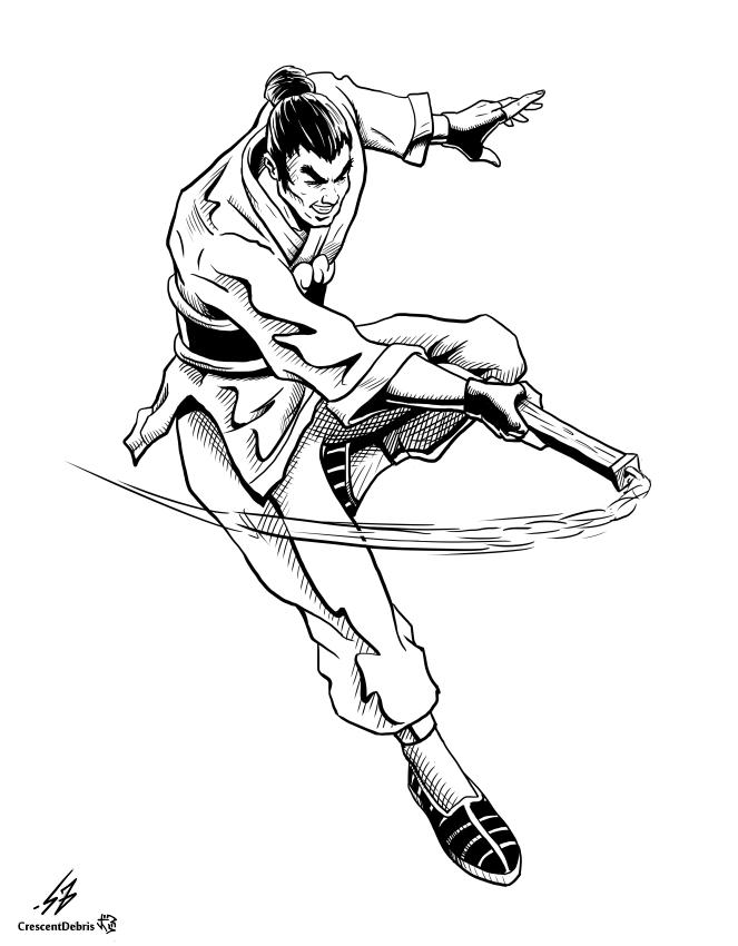 SoulBlade - LI LONG (1P) by CrescentDebris