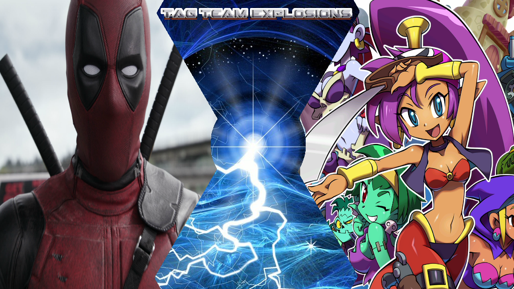 Deadpool And Shantae by lightyearpig Deadpool And Shantae by lightyearpig