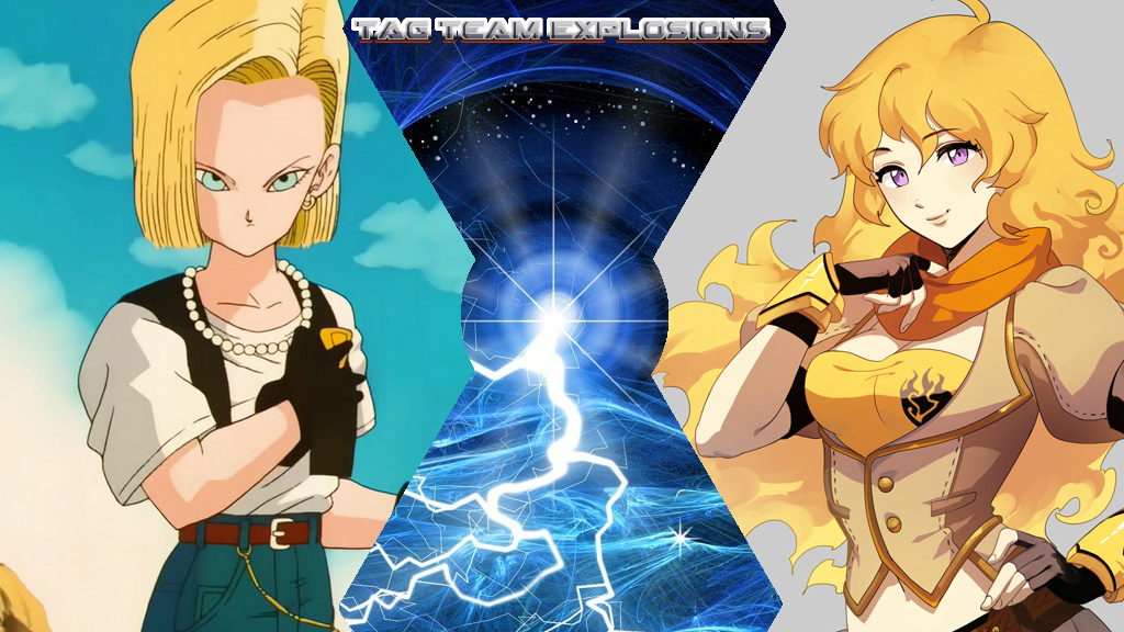 Android 18 And Yang Xiao Long by lightyearpig Android 18 And Yang Xiao Long by lightyearpig