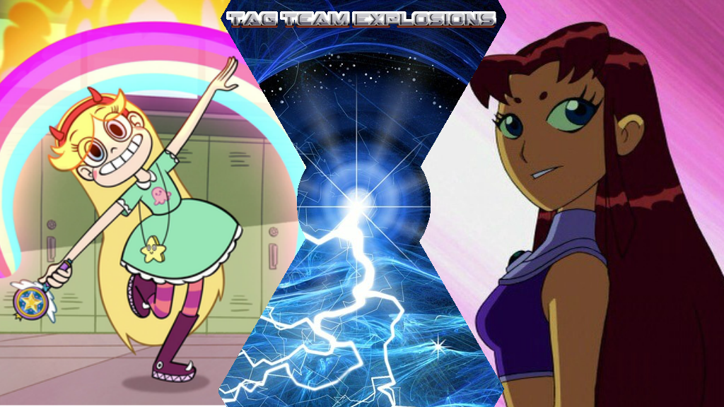Star Butterfly And Starfire by lightyearpig Star Butterfly And Starfire by lightyearpig