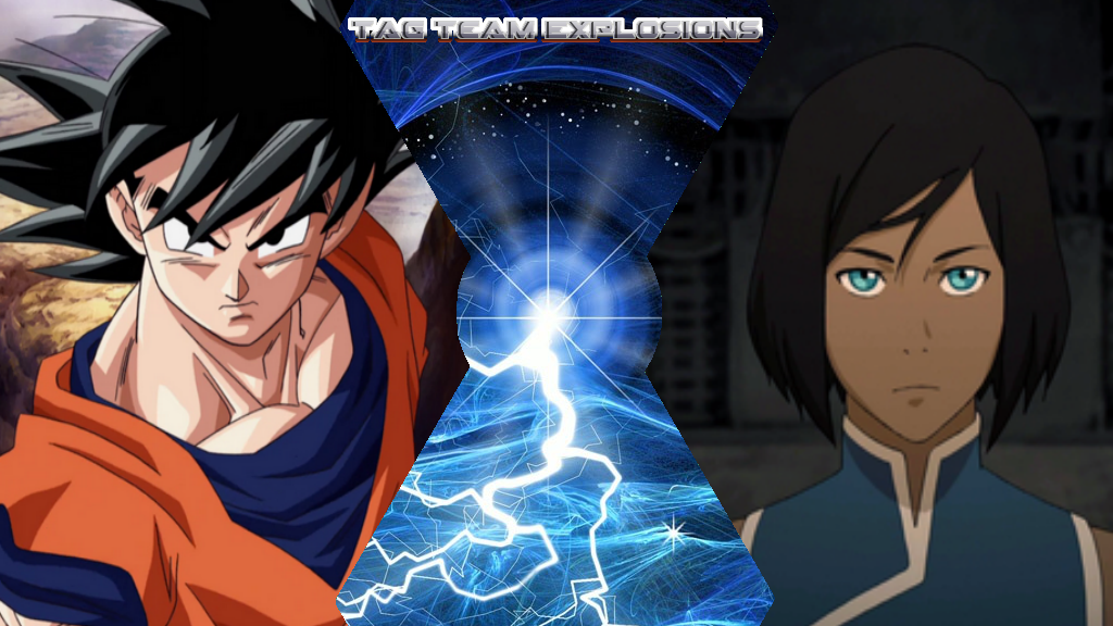 Goku And Korra by lightyearpig Goku And Korra by lightyearpig
