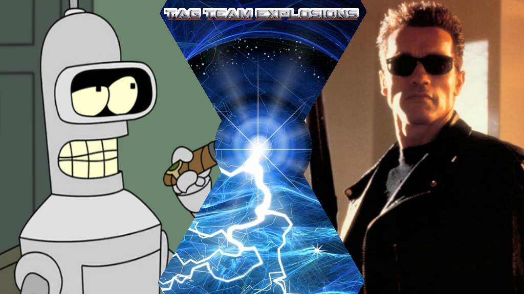 Bender And The Terminator by lightyearpig Bender And The Terminator by lightyearpig