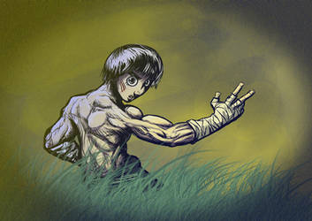 Rock Lee by enemydownbelow