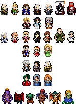 Sprites - Castlevania series by UltimeciaFFB