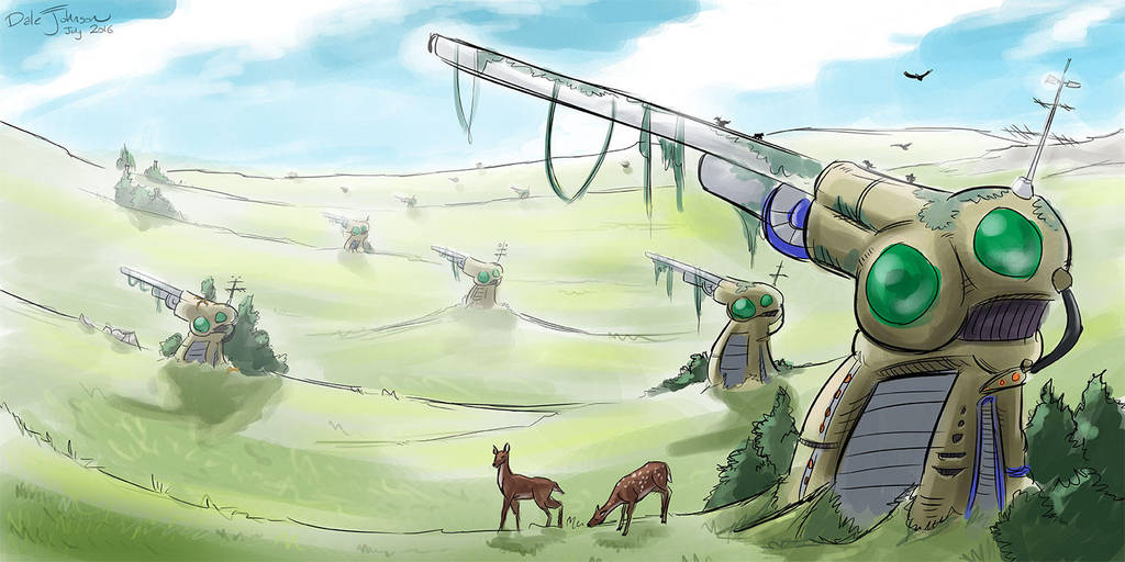 Another Star 2 - Field of Derelict Guns by TheGrandHero