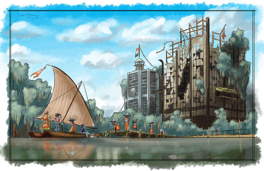Another Star 2 - The City in the Swamp by TheGrandHero