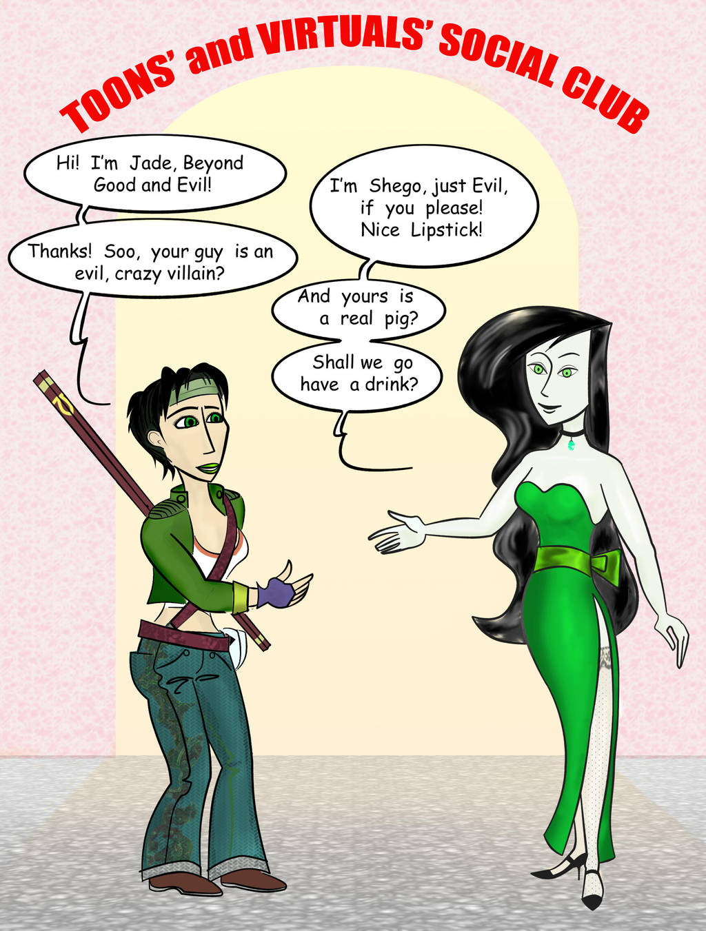The Good the Green and Evil by FeudorLaurent