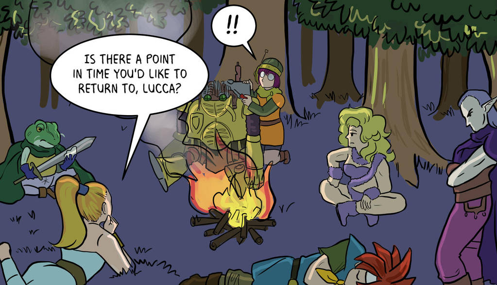 Chrono Trigger- comic WIP by orinocou
