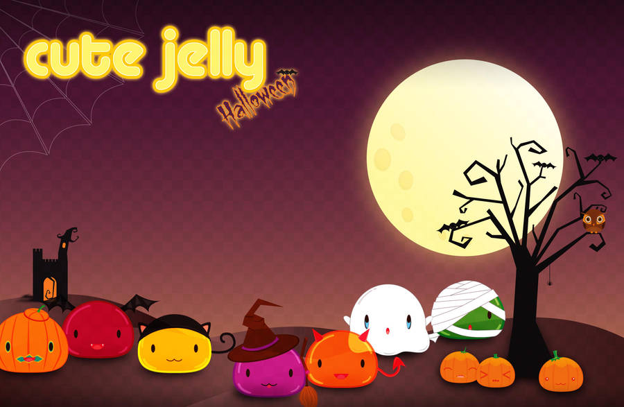 Cute Jelly Halloween by lyriabrokenwings