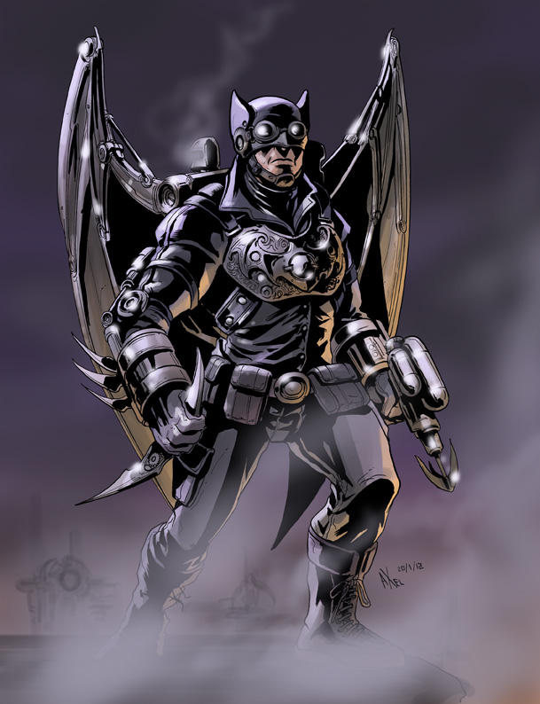 TLIID tryout: Steampunk Batman by AxelMedellin