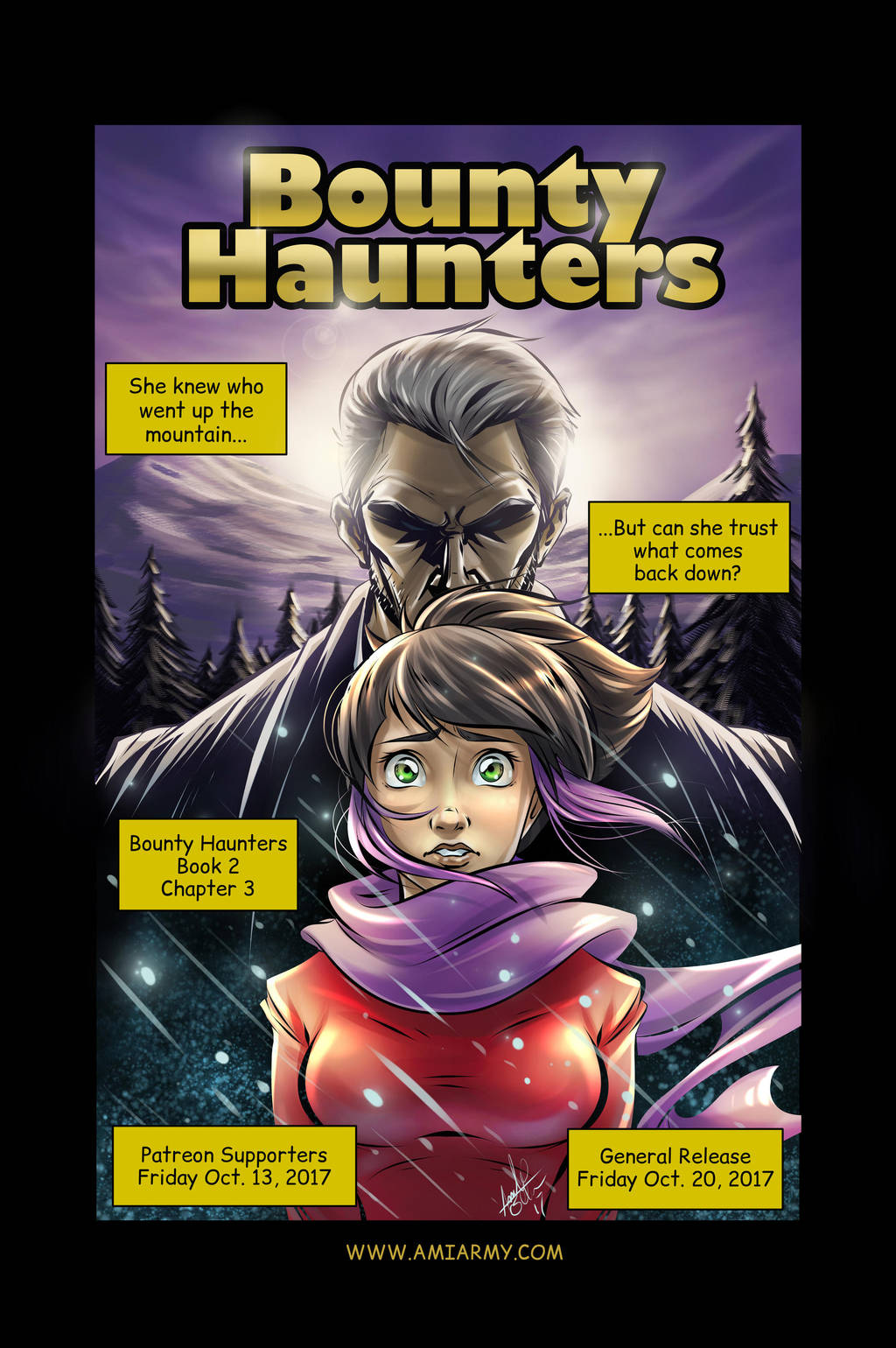 Bounty Haunters Book 2 Chapter 3 Promo by Amelie-ami-chan