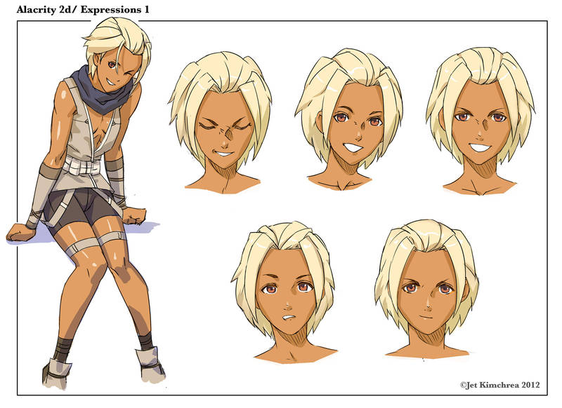 Alacrity Expression Chart 3 Color by THEJETTYJETSHOW