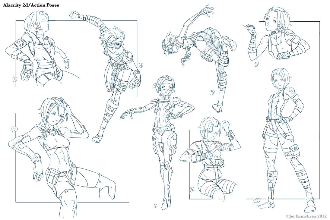 Alacrity Action Poses 2 by THEJETTYJETSHOW