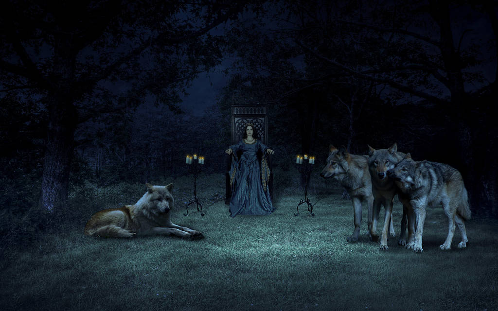Queen Of Wolves by DeBeerG