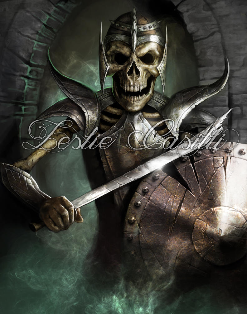Skeleton Warrior by Enchantress-LeLe on DeviantArt