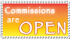 Commissions - Open by MyStamps