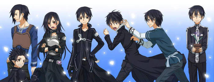 Kirito Stages by VitorAmorosoUzu