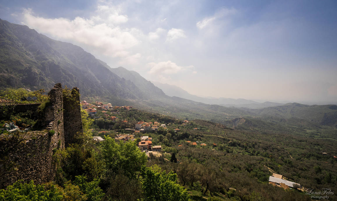 mountainscape of Kruja by LunaFeles