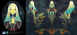 Sunken Roots Concept Art - Cay by SillyJellie