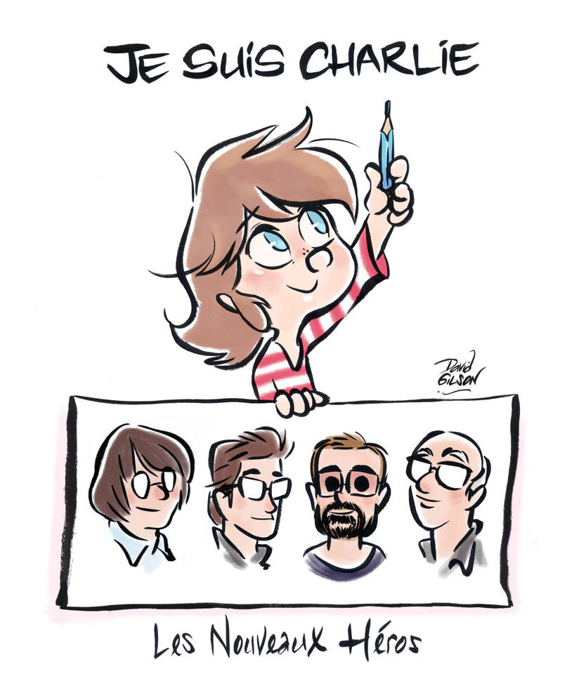 Hommage-Bichon CharlieHebdo copie by princekido Hommage-Bichon CharlieHebdo copie by princekido