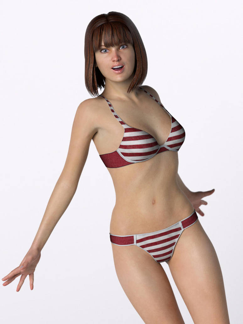 Bikini Girl Bree by myvirtuallady