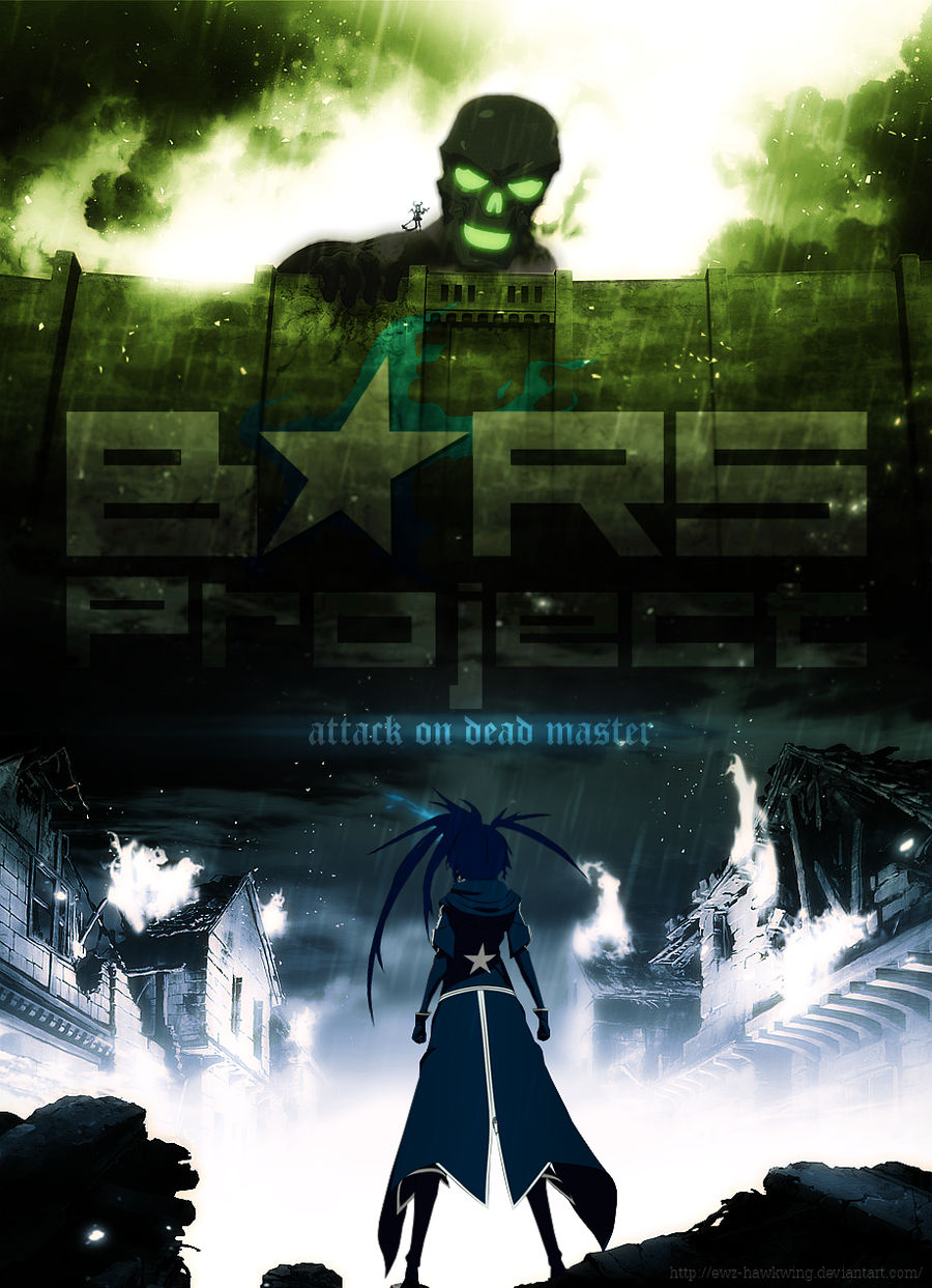 Attack on Dead Master (Shingeki no B*RS) by ewz-Hawkwing