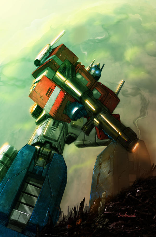 'Best of Optimus Prime' IDW by LivioRamondelli