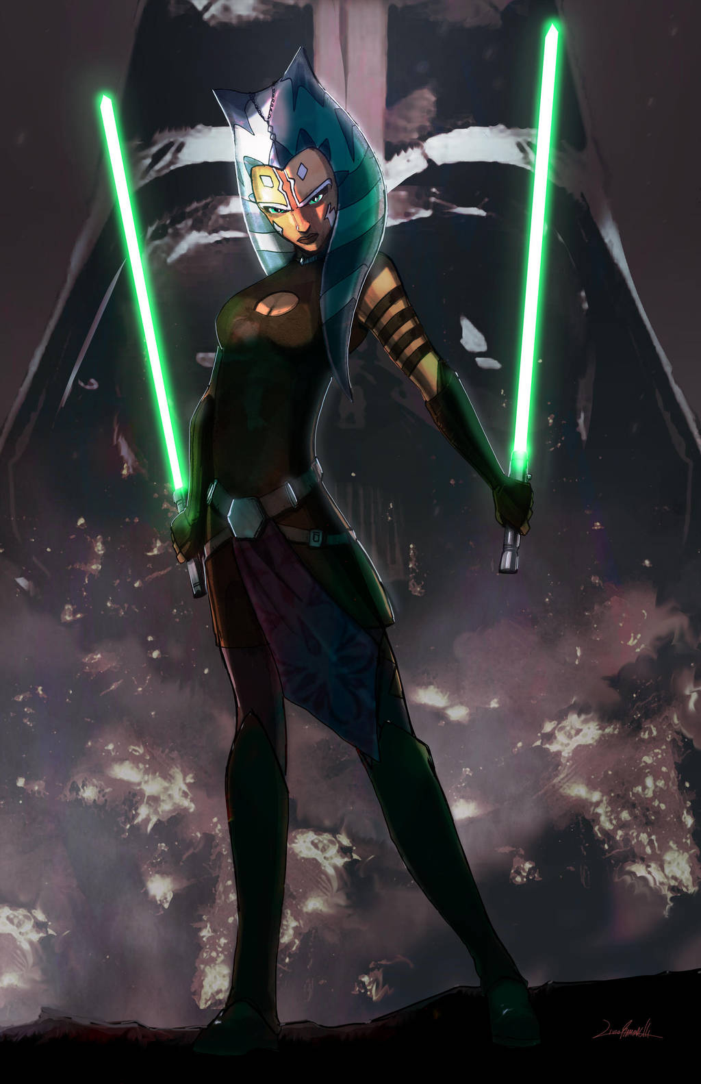 Ahsoka Tano by LivioRamondelli on DeviantArt